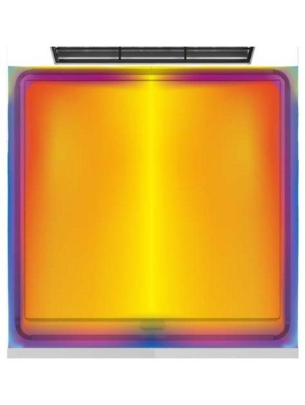 Płyta Grillowa Gazowa Chromowana Ryflowana 6 kW Olis 16130067