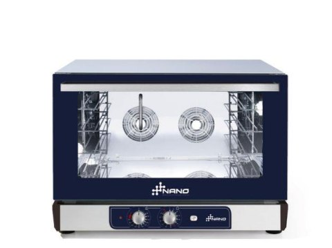 Piec Piekarniczy Konwekcyjny z Nawilżaniem 4x 600x400mm Elektryczny Manualny Grafen 219355