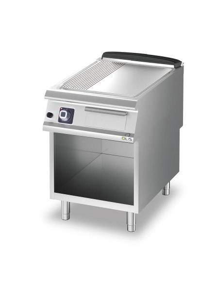 Płyta Grillowa Gazowa Chromowana 1/3 Ryflowana 2/3 Gładka Olis 16130083