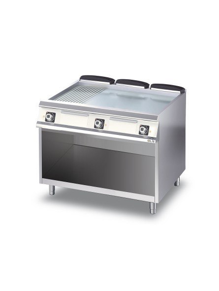 Płyta Grillowa Elektryczna Chromowana/Ryflowana 16,2 kW Olis 16120091