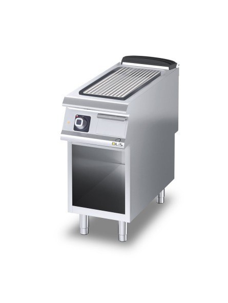 Płyta Grillowa Elektryczna Chromowana Ryflowana 3,6 kW Olis 16120064