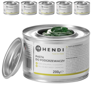 Pasta do Podgrzewaczy HORECA Puszka 6 Sztuk 200g Hendi 194357