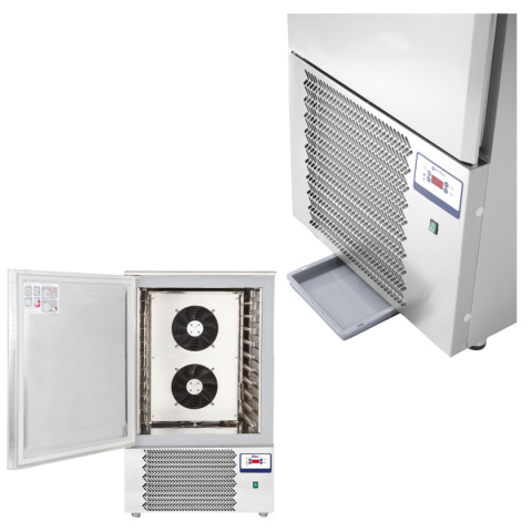 Schładzarka Szokowa Zamrażarka 10x GN 1/1 230V 1490W 755x765x1303 Hendi 232187