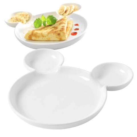 Talerz Do Restauracji Przedszkola Dziecięcy Miś Ø265/Ø190 Hendi 786499