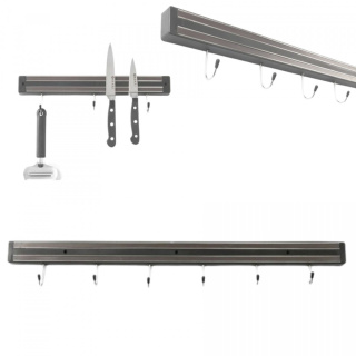 Profesjonalna Listwa Z Magnesem Na Noże Magnetyczna 60 Cm Hendi 820407