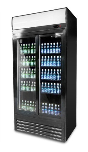 Szafa chłodnicza przeszklona RQ800SL | 2-drzwiowa | drzwi przesuwne | 630 l Resto Quality