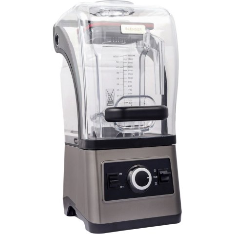 Profesjonalny Blender Barowy Z Pokrywą Wyciszającą 1,6l 1500W Stalgast 484050