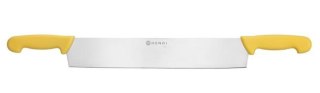 Nóż do Sera z Dwoma Uchwytami Żółty 655 mm Hendi 856413