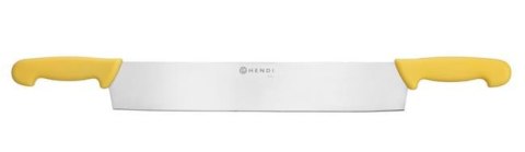 Nóż do Sera z Dwoma Uchwytami Żółty 655 mm Hendi 856413