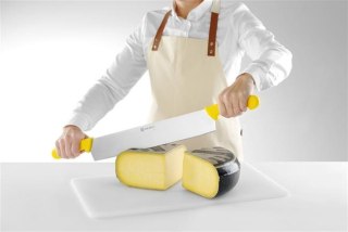 Nóż do Sera z Dwoma Uchwytami Żółty 655 mm Hendi 856413