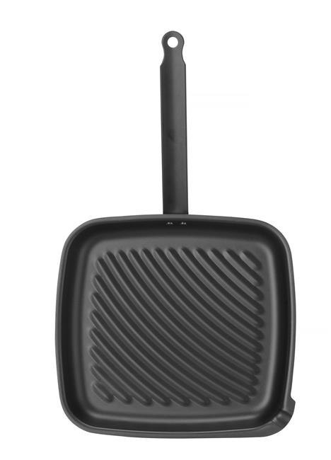 Patelnia do Grillowania Kwadratowa 480x282x80 Hendi 627983