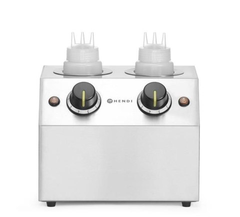 Podgrzewacz do Sosów Podwójny Hendi 1,3l 220-240V/400W 270x223x282mm