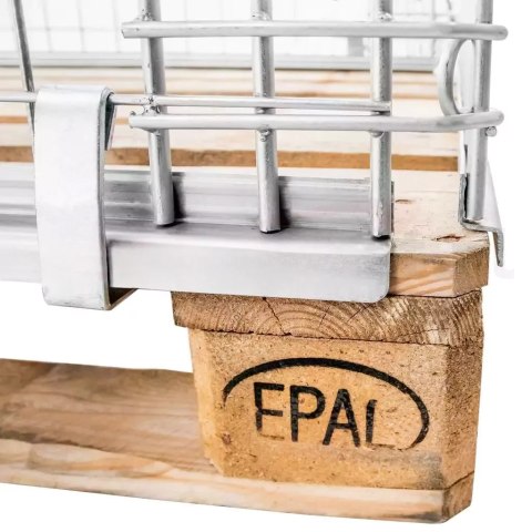 Gitterbox nadstawka na paletę 120x80 cm stal MTP001667