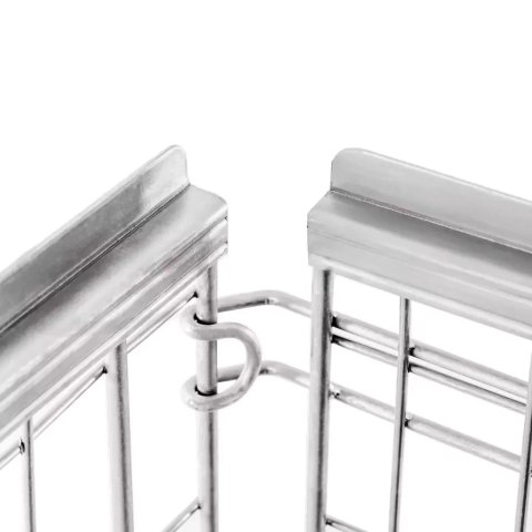 Gitterbox nadstawka na paletę 120x80 cm stal MTP001667