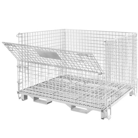 Pojemnik koszowy gitterbox składany 120x100x91 cm z uchwytami MTP001400