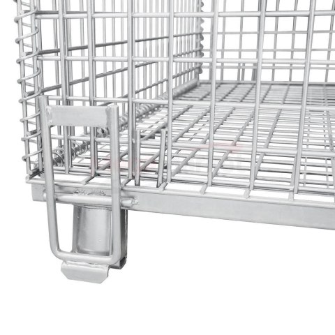 Pojemnik koszowy gitterbox składany 120x100x91 cm z uchwytami MTP001400