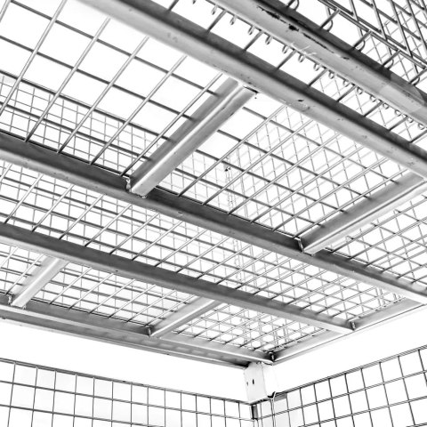 Pojemnik koszowy gitterbox składany 120x100x91 cm z uchwytami MTP001400