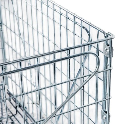 Pojemnik siatkowy gitterbox składany 114x84x98 cm kosz metalowy MTP001420
