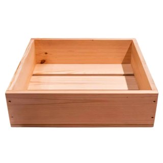 Skrzynka drewniana na pieczywo warzywa owoce L40 G37 MPP000280