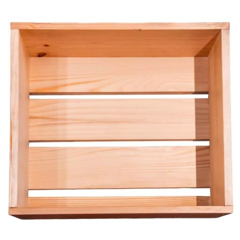 Skrzynka drewniana na pieczywo warzywa owoce L40 G37 MPP000280