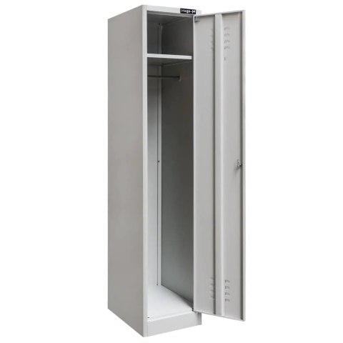 Szafka BHP ubraniowa 1 drzwiowa 36 cm szara pracownicza MTP001933