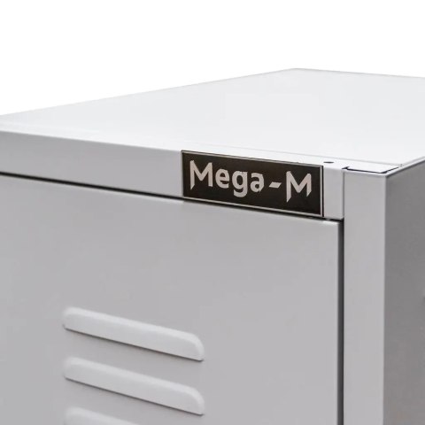 Szafka BHP ubraniowa 1 drzwiowa 36 cm szara pracownicza MTP001933