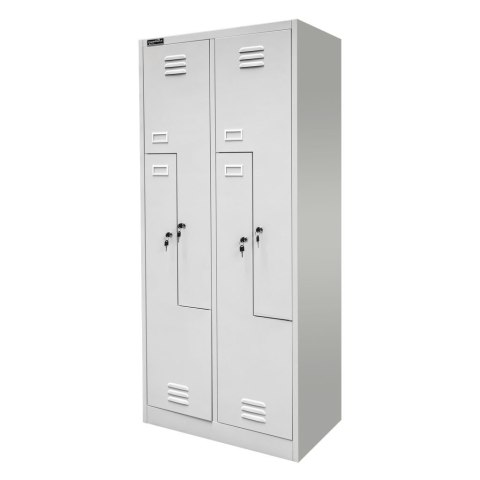 Szafka BHP ubraniowa typu L 4 drzwiowa 80 cm do szatni MTP003093