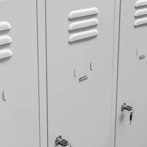 Szafka BHP skrytkowa 6 drzwiowa 90 cm na ubrania pracownicze MTP002642