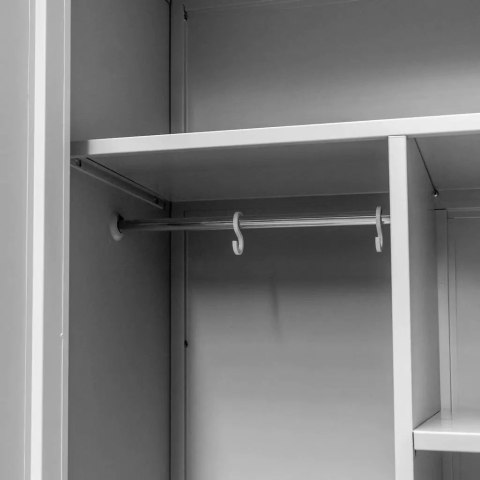 Szafka gospodarcza socjalna 2 drzwiowa z półkami 90 cm MTP002636