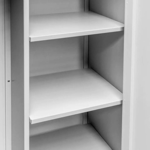 Szafka gospodarcza socjalna 2 drzwiowa z półkami 90 cm MTP002636