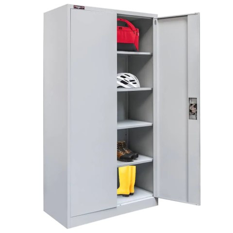Szafka gospodarcza socjalna 2 drzwiowa z półkami 90 cm MTP002636