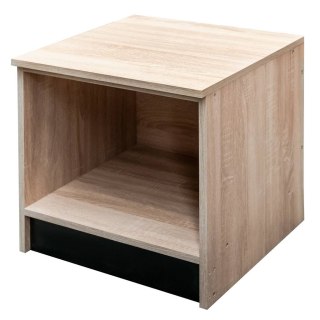 Szafka na koszyki zakupowe 50x50x50 dąb sonoma sklepowa MPP000589