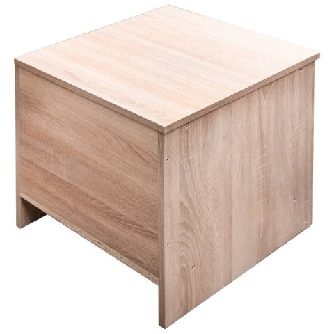 Szafka na koszyki zakupowe 50x50x50 dąb sonoma sklepowa MPP000589