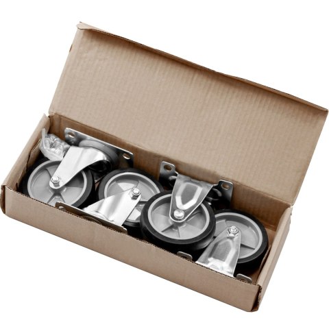 Wózek platformowy magazynowy 150kg koła na łożyskach MTP002749