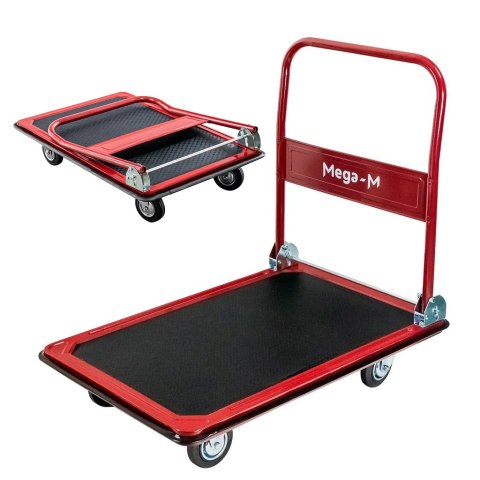 Wózek platformowy magazynowy udźwig 150kg poręczny MTP002748