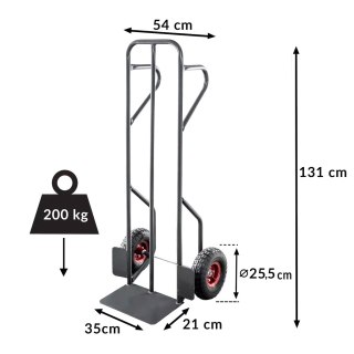 Wózek transportowy magazynowy młynarka taczkowy TM220 MPP000405
