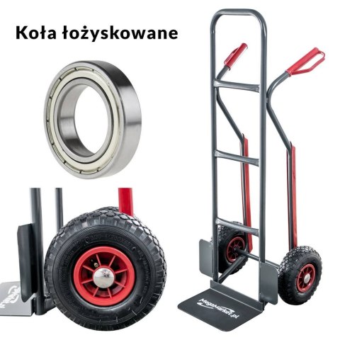 Wózek transportowy magazynowy młynarka TM285 z płozami MPP000408