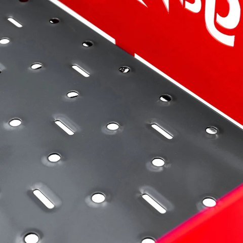 Drabina magazynowa przejezdna 4 stopnie wysokość 102 cm MTP003337