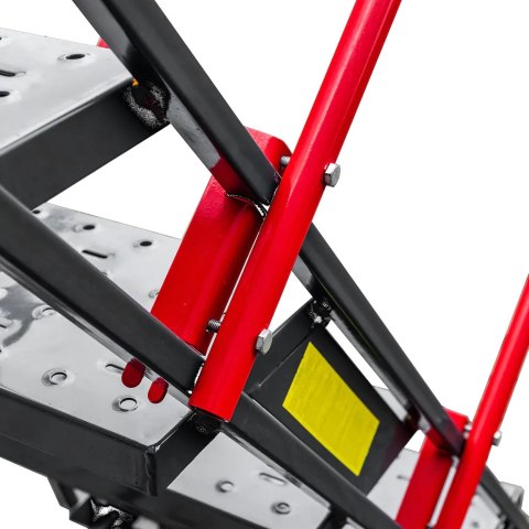 Drabina magazynowa przejezdna 8 stopni wysokość 204 cm MTP003338