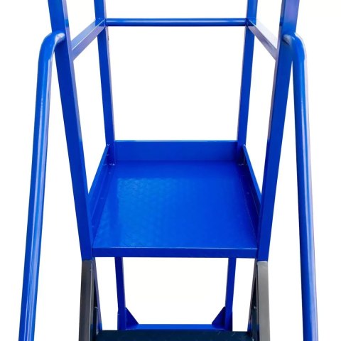 Drabina magazynowa przejezdna standard 6 stopni H150 cm MTP004354