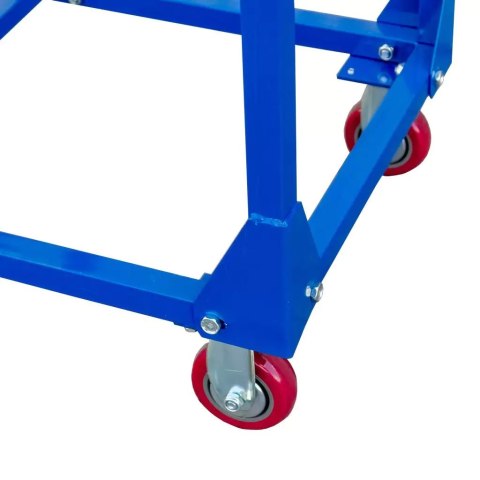 Drabina magazynowa przejezdna standard 6 stopni H150 cm MTP004354