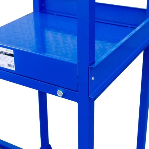 Drabina magazynowa przejezdna standard 8 stopni H200 cm MTP004355