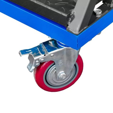 Drabina magazynowa przejezdna standard 8 stopni H200 cm MTP004355