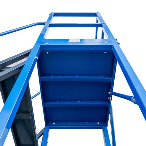 Drabina magazynowa przejezdna standard 12 stopni H300 cm MTP004357