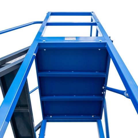 Drabina magazynowa przejezdna standard 12 stopni H300 cm MTP004357