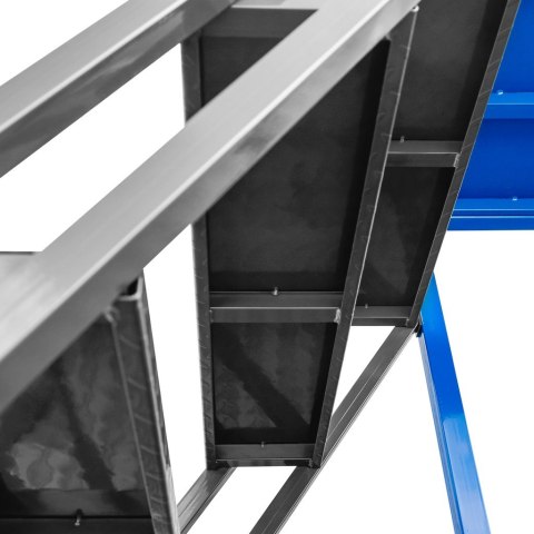 Drabina magazynowa przejezdna standard 12 stopni H300 cm MTP004357