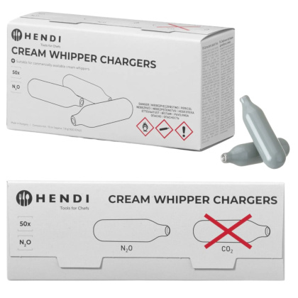 Naboje Do Syfonu Do Bitej Śmietany Hendi 100 Sztuk Limitowana Edycja