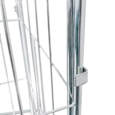 Rollkontener wózek siatkowy pralniczy Universal 4 ściany ocynk MPP001081