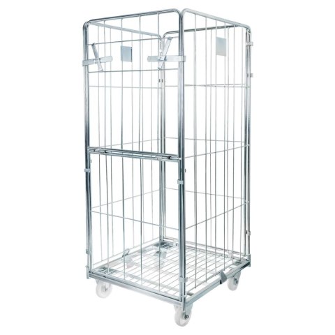Rollkontener wózek siatkowy pralniczy Universal 4 ściany ocynk MPP001081