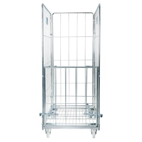Rollkontener wózek siatkowy pralniczy Universal 4 ściany ocynk MPP001081